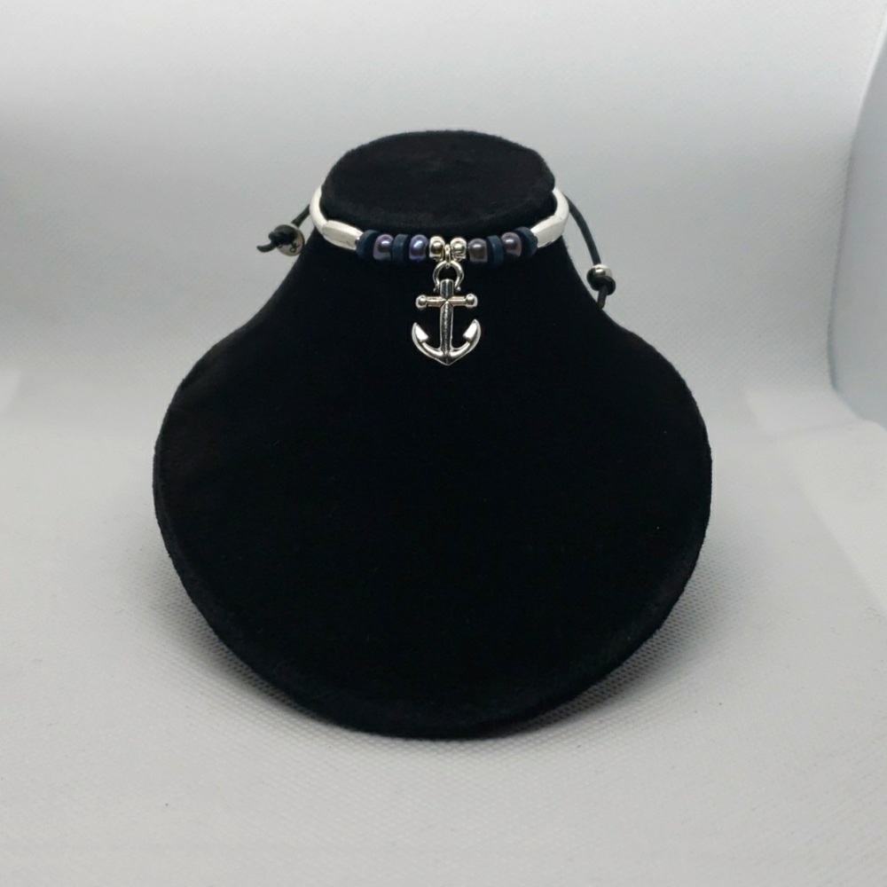 Lizzy James anchor bracelet